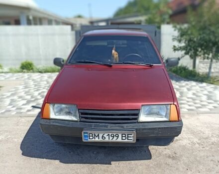 Червоний ВАЗ 2109, об'ємом двигуна 1.3 л та пробігом 240 тис. км за 1100 $, фото 1 на Automoto.ua