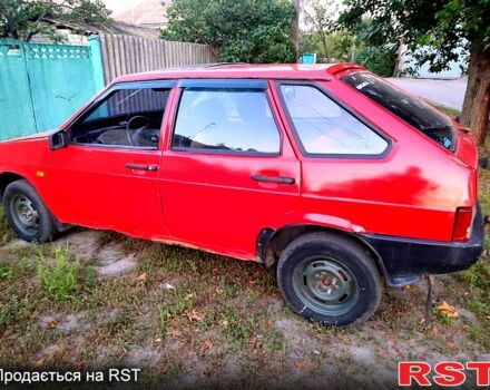 Красный ВАЗ 2109, объемом двигателя 1.3 л и пробегом 100 тыс. км за 470 $, фото 1 на Automoto.ua