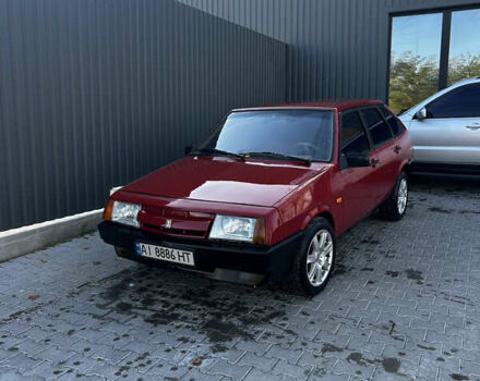 Красный ВАЗ 2109, объемом двигателя 1.29 л и пробегом 101 тыс. км за 1600 $, фото 1 на Automoto.ua