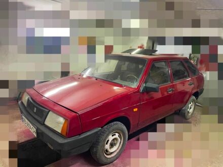 Красный ВАЗ 2109, объемом двигателя 1.3 л и пробегом 63 тыс. км за 1500 $, фото 1 на Automoto.ua
