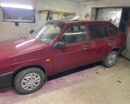 Красный ВАЗ 2109, объемом двигателя 1.3 л и пробегом 2 тыс. км за 1300 $, фото 1 на Automoto.ua