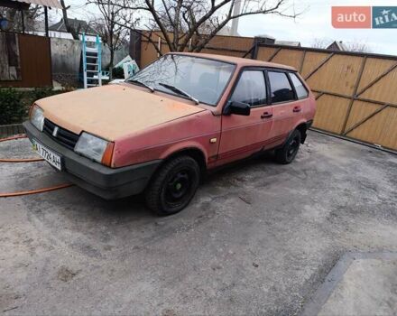 Красный ВАЗ 2109, объемом двигателя 1.29 л и пробегом 235 тыс. км за 500 $, фото 1 на Automoto.ua