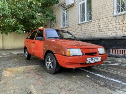 Красный ВАЗ 2109, объемом двигателя 1.5 л и пробегом 3 тыс. км за 1200 $, фото 1 на Automoto.ua