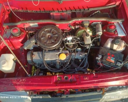 Красный ВАЗ 2109, объемом двигателя 1.5 л и пробегом 190 тыс. км за 827 $, фото 1 на Automoto.ua