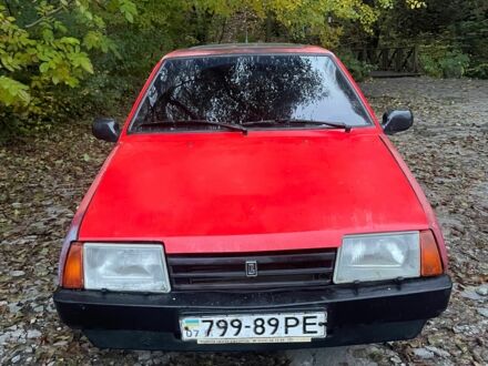 Красный ВАЗ 2109, объемом двигателя 1.3 л и пробегом 3 тыс. км за 600 $, фото 1 на Automoto.ua