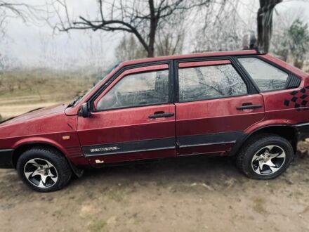 ВАЗ 2109 1989 у Яворове на Automoto.ua Червоний ВАЗ 2109, об'ємом двигуна 1.5 л та пробігом 460 тис. км за 500 $, фото 1 на Automoto.ua