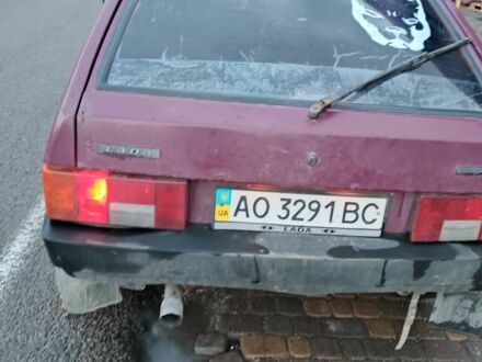 Красный ВАЗ 2109, объемом двигателя 1 л и пробегом 3 тыс. км за 500 $, фото 1 на Automoto.ua