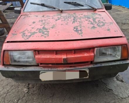 Красный ВАЗ 2109, объемом двигателя 1.5 л и пробегом 25 тыс. км за 485 $, фото 1 на Automoto.ua