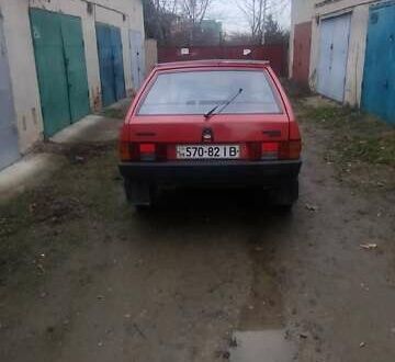 Червоний ВАЗ 2109, об'ємом двигуна 1.5 л та пробігом 200 тис. км за 1100 $, фото 1 на Automoto.ua