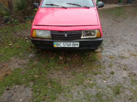 Красный ВАЗ 2109, объемом двигателя 1.3 л и пробегом 111 тыс. км за 235 $, фото 1 на Automoto.ua
