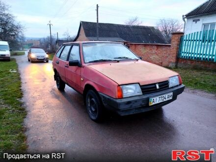 Красный ВАЗ 2109, объемом двигателя 1.3 л и пробегом 0 тыс. км за 550 $, фото 1 на Automoto.ua