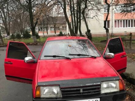 Красный ВАЗ 2109, объемом двигателя 1.3 л и пробегом 10 тыс. км за 750 $, фото 1 на Automoto.ua