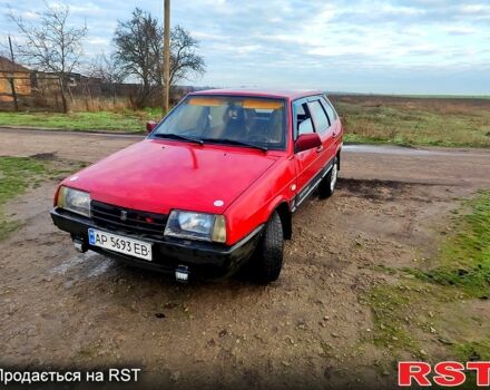 Красный ВАЗ 2109, объемом двигателя 1.6 л и пробегом 200 тыс. км за 1200 $, фото 1 на Automoto.ua