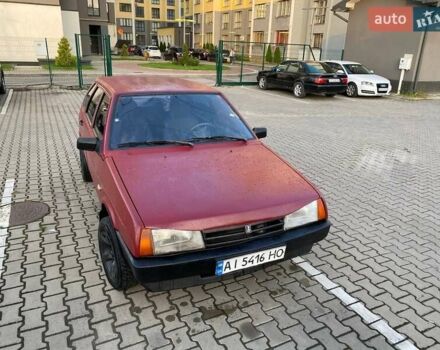 Красный ВАЗ 2109, объемом двигателя 1.29 л и пробегом 1 тыс. км за 899 $, фото 1 на Automoto.ua
