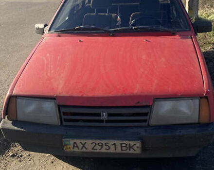 Червоний ВАЗ 2109, об'ємом двигуна 1.29 л та пробігом 100 тис. км за 500 $, фото 1 на Automoto.ua