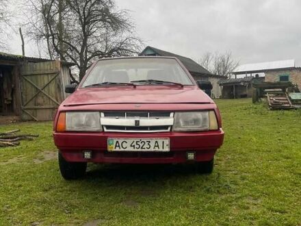 Красный ВАЗ 2109, объемом двигателя 1.5 л и пробегом 700 тыс. км за 670 $, фото 1 на Automoto.ua