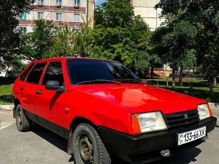 Красный ВАЗ 2109, объемом двигателя 1.3 л и пробегом 40 тыс. км за 650 $, фото 1 на Automoto.ua