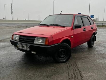 Красный ВАЗ 2109, объемом двигателя 1.5 л и пробегом 663 тыс. км за 945 $, фото 1 на Automoto.ua