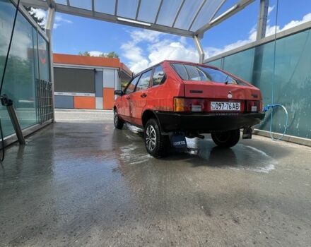 Красный ВАЗ 2109, объемом двигателя 1.3 л и пробегом 3 тыс. км за 600 $, фото 1 на Automoto.ua