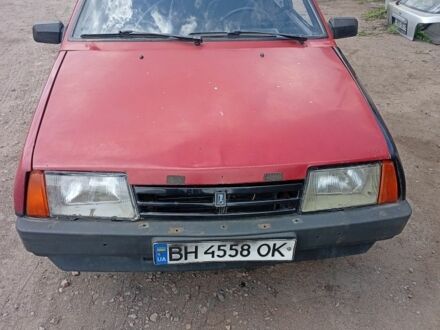 Красный ВАЗ 2109, объемом двигателя 1.5 л и пробегом 250 тыс. км за 700 $, фото 1 на Automoto.ua