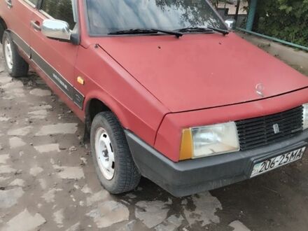 Червоний ВАЗ 2109, об'ємом двигуна 1.5 л та пробігом 300 тис. км за 1100 $, фото 1 на Automoto.ua