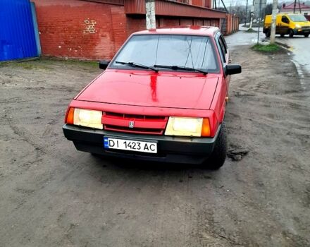 Красный ВАЗ 2109, объемом двигателя 1.3 л и пробегом 71 тыс. км за 870 $, фото 1 на Automoto.ua