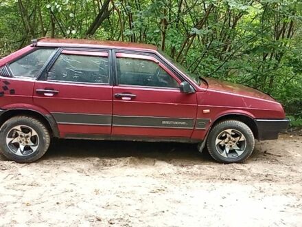 Красный ВАЗ 2109, объемом двигателя 0 л и пробегом 300 тыс. км за 700 $, фото 1 на Automoto.ua