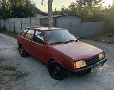 Красный ВАЗ 2109, объемом двигателя 1.5 л и пробегом 400 тыс. км за 390 $, фото 1 на Automoto.ua