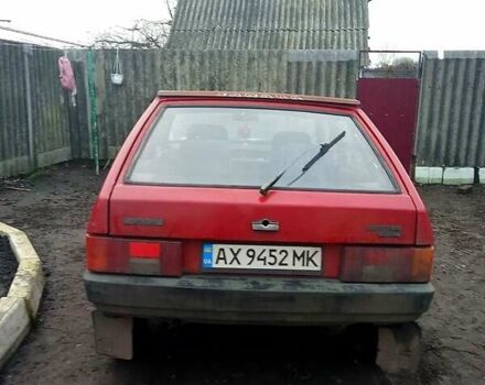 Красный ВАЗ 2109, объемом двигателя 1.5 л и пробегом 210 тыс. км за 1000 $, фото 1 на Automoto.ua