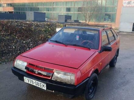 Червоний ВАЗ 2109, об'ємом двигуна 1.3 л та пробігом 70 тис. км за 450 $, фото 1 на Automoto.ua