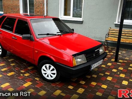 Червоний ВАЗ 2109, об'ємом двигуна 1.5 л та пробігом 96 тис. км за 1150 $, фото 1 на Automoto.ua