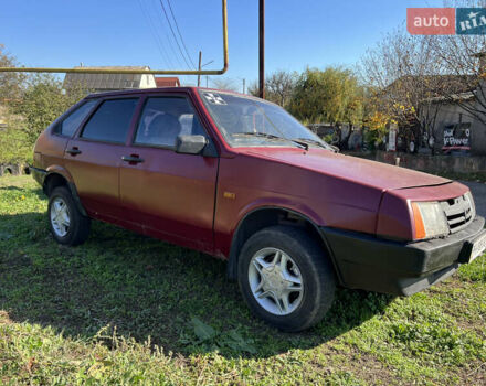 Красный ВАЗ 2109, объемом двигателя 1.3 л и пробегом 150 тыс. км за 799 $, фото 1 на Automoto.ua