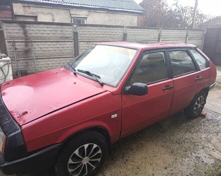 Красный ВАЗ 2109, объемом двигателя 1.5 л и пробегом 1000 тыс. км за 999 $, фото 1 на Automoto.ua