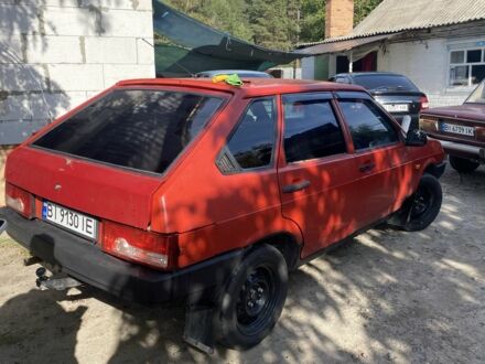 ВАЗ 2109 1990 в Кременчуге на Automoto.ua Красный ВАЗ 2109, объемом двигателя 1.5 л и пробегом 106 тыс. км за 858 $, фото 1 на Automoto.ua