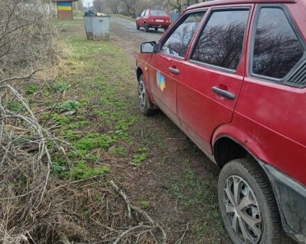 Червоний ВАЗ 2109, об'ємом двигуна 1 л та пробігом 333 тис. км за 969 $, фото 1 на Automoto.ua