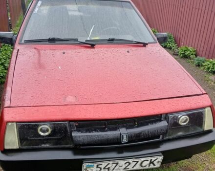 Красный ВАЗ 2109, объемом двигателя 1.3 л и пробегом 200 тыс. км за 686 $, фото 1 на Automoto.ua