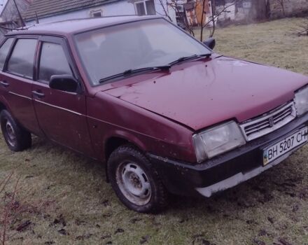 Красный ВАЗ 2109, объемом двигателя 0 л и пробегом 158 тыс. км за 650 $, фото 1 на Automoto.ua