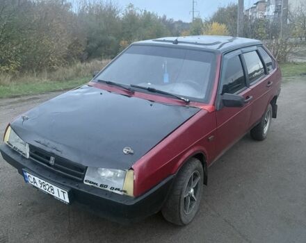 Красный ВАЗ 2109, объемом двигателя 1.5 л и пробегом 150 тыс. км за 748 $, фото 1 на Automoto.ua