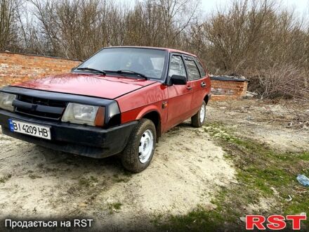 ВАЗ 2109 1990 у Полтаві на Automoto.ua Червоний ВАЗ 2109, об'ємом двигуна 1.3 л та пробігом 0 тис. км за 680 $, фото 1 на Automoto.ua