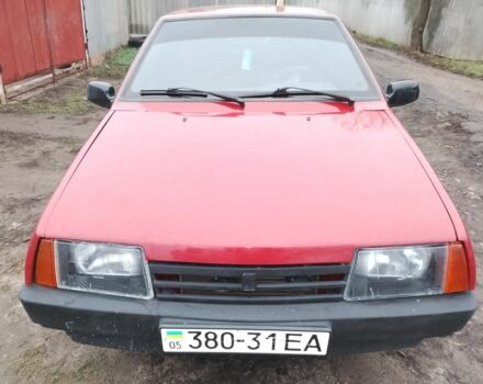 Красный ВАЗ 2109, объемом двигателя 1.3 л и пробегом 1 тыс. км за 1300 $, фото 1 на Automoto.ua