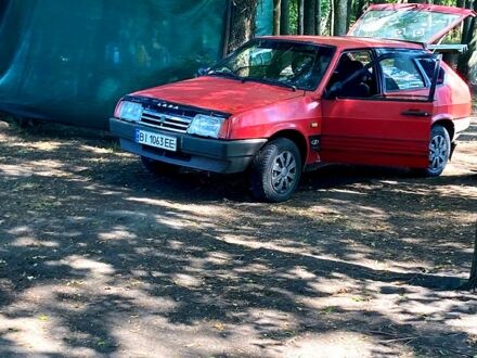 Красный ВАЗ 2109, объемом двигателя 1.5 л и пробегом 0 тыс. км за 900 $, фото 1 на Automoto.ua