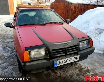 Красный ВАЗ 2109, объемом двигателя 1.5 л и пробегом 200 тыс. км за 799 $, фото 1 на Automoto.ua