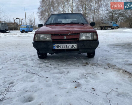 Красный ВАЗ 2109, объемом двигателя 1.29 л и пробегом 73 тыс. км за 850 $, фото 1 на Automoto.ua