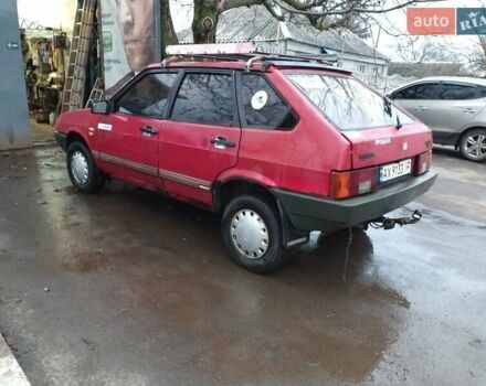 Червоний ВАЗ 2109, об'ємом двигуна 1.5 л та пробігом 186 тис. км за 1183 $, фото 1 на Automoto.ua