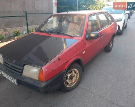 Красный ВАЗ 2109, объемом двигателя 1.5 л и пробегом 50 тыс. км за 750 $, фото 1 на Automoto.ua