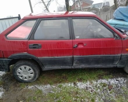 Червоний ВАЗ 2109, об'ємом двигуна 0 л та пробігом 122 тис. км за 450 $, фото 1 на Automoto.ua