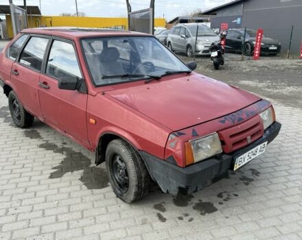 Красный ВАЗ 2109, объемом двигателя 0 л и пробегом 252 тыс. км за 452 $, фото 1 на Automoto.ua