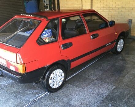 Червоний ВАЗ 2109, об'ємом двигуна 1.5 л та пробігом 80 тис. км за 1000 $, фото 1 на Automoto.ua