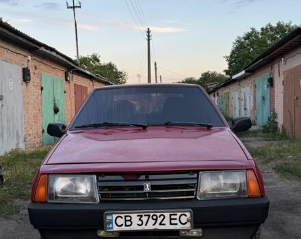 Красный ВАЗ 2109, объемом двигателя 1.5 л и пробегом 270 тыс. км за 850 $, фото 1 на Automoto.ua