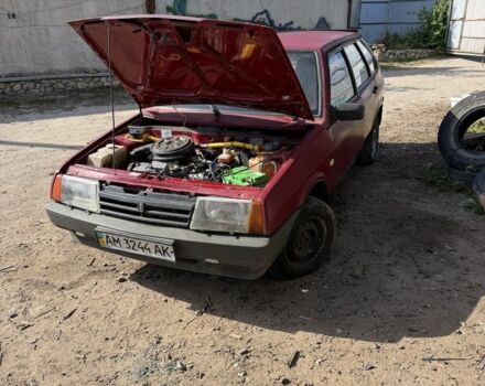 Червоний ВАЗ 2109, об'ємом двигуна 0 л та пробігом 123 тис. км за 320 $, фото 1 на Automoto.ua